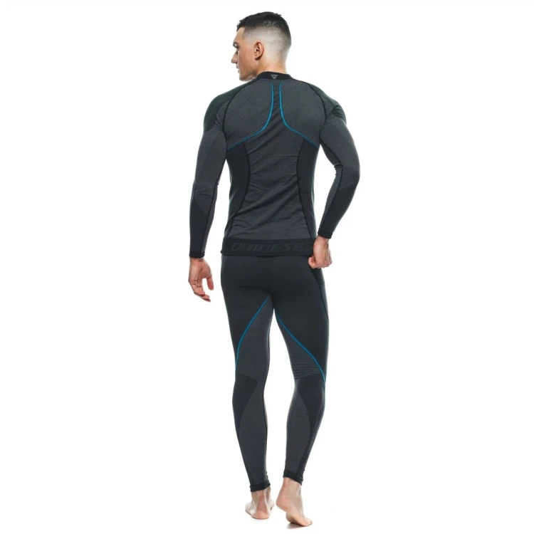 Koszulka Dainese DRY LS BLACK/BLUE