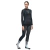 Koszulka termiczna na motocykl Dainese DRY LS LADY BLACK/BLUE