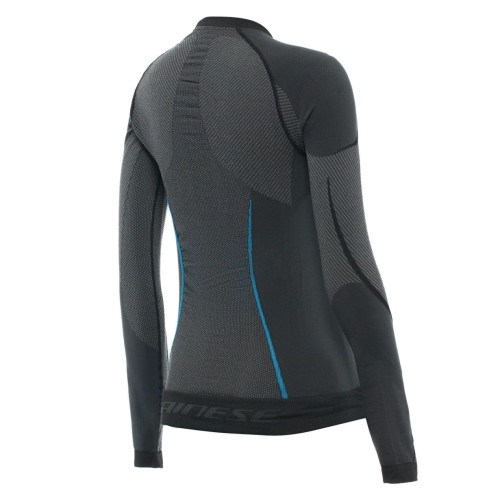 Koszulka Dainese DRY LS LADY BLACK/BLUE