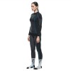 Koszulka Dainese DRY LS LADY BLACK/BLUE