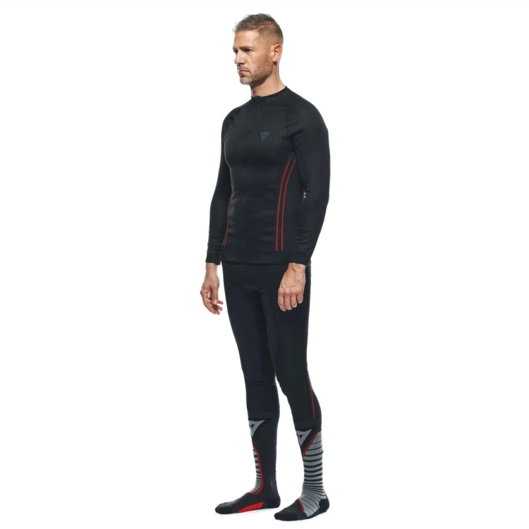 Koszulka Dainese NO WIND THERMO LS Black/Red