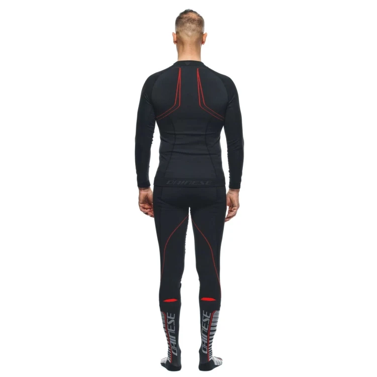 Koszulka Dainese NO WIND THERMO LS Black/Red