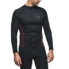 Koszulka Dainese NO WIND THERMO LS Black/Red