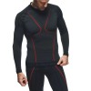 Koszulka Dainese THERMO LS Black/Red