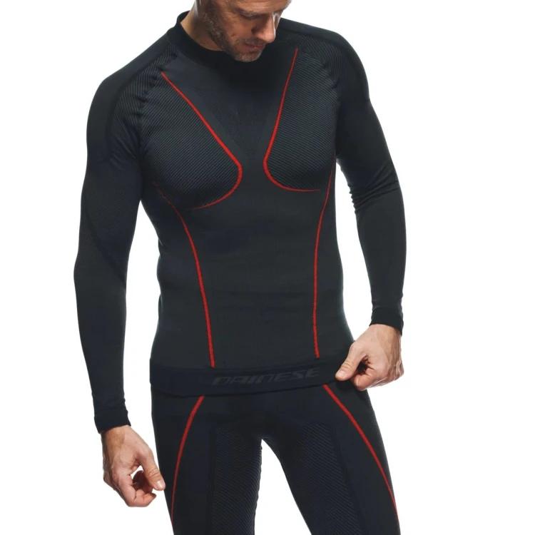Koszulka Dainese THERMO LS Black/Red