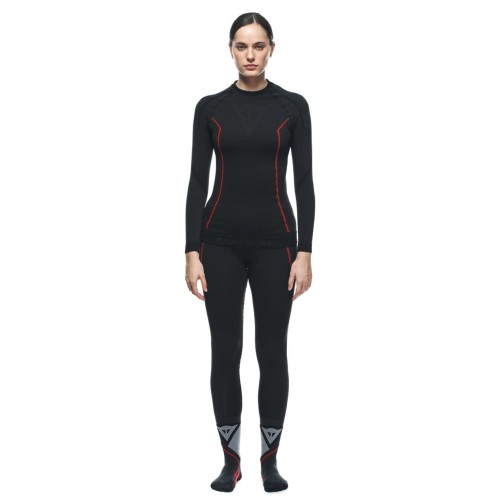 Koszulka Dainese THERMO LS Lady Black/Red