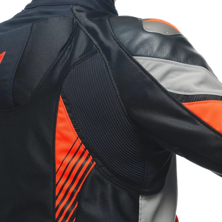 Kurtka dla motocyklistów Dainese SUPER RIDER 2 Absolute Black/Red