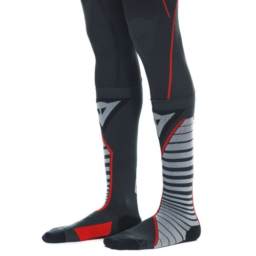 Skarpety hydrofobowe dla motocyklistów Dainese THERMO Long Black/Red