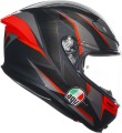 Kask AGV K6 S Slashcut Black-Grey-Red #3.jpg