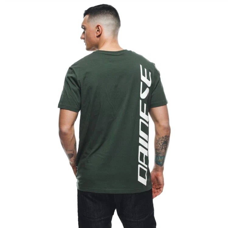 T-shirt Koszulka Dainese Big Logo Green/White