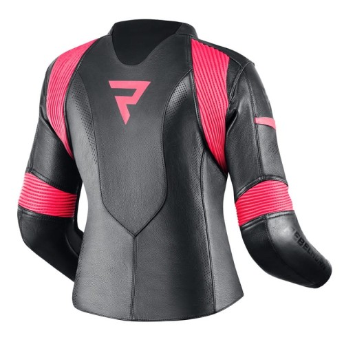 KURTKA SKÓRZANA REBELHORN REBEL LADY PINK-BLACK #1.jpg