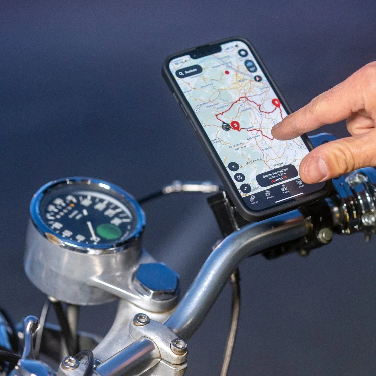 SP CONNECT Uchwyt na kierwonicę PRO Chrom