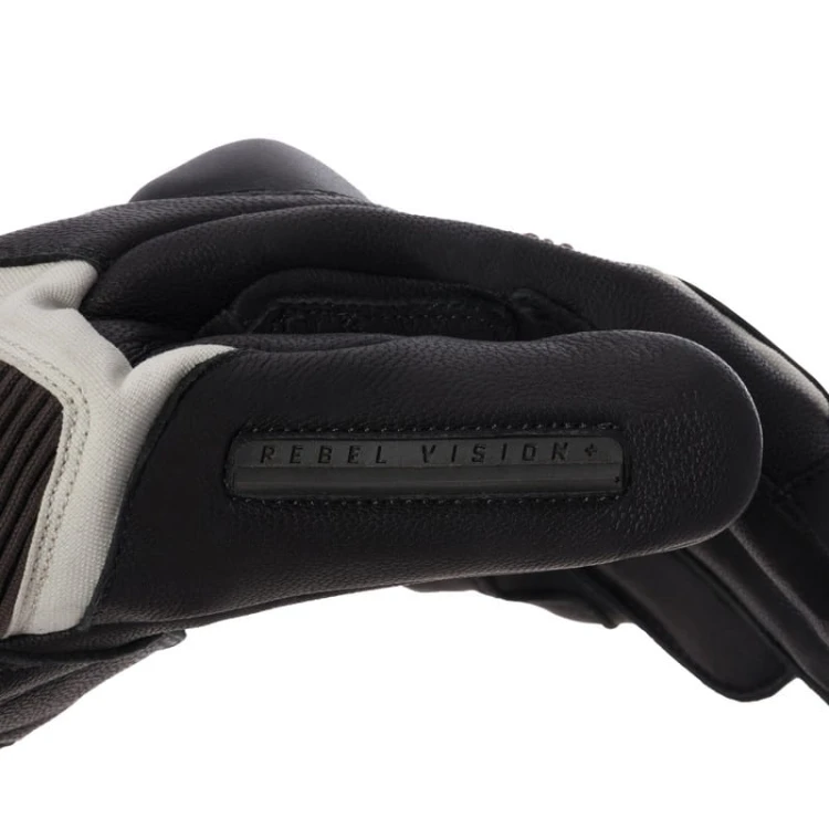 Rękawice Skórzane Rebelhorn Range Black-Light Grey #8.jpg
