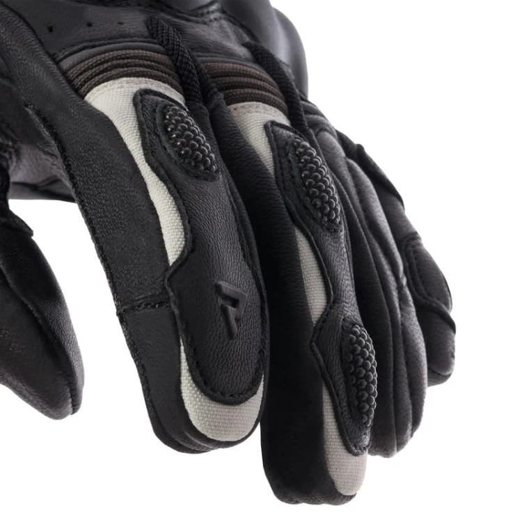 Rękawice Skórzane Rebelhorn Range Black-Light Grey #5.jpg