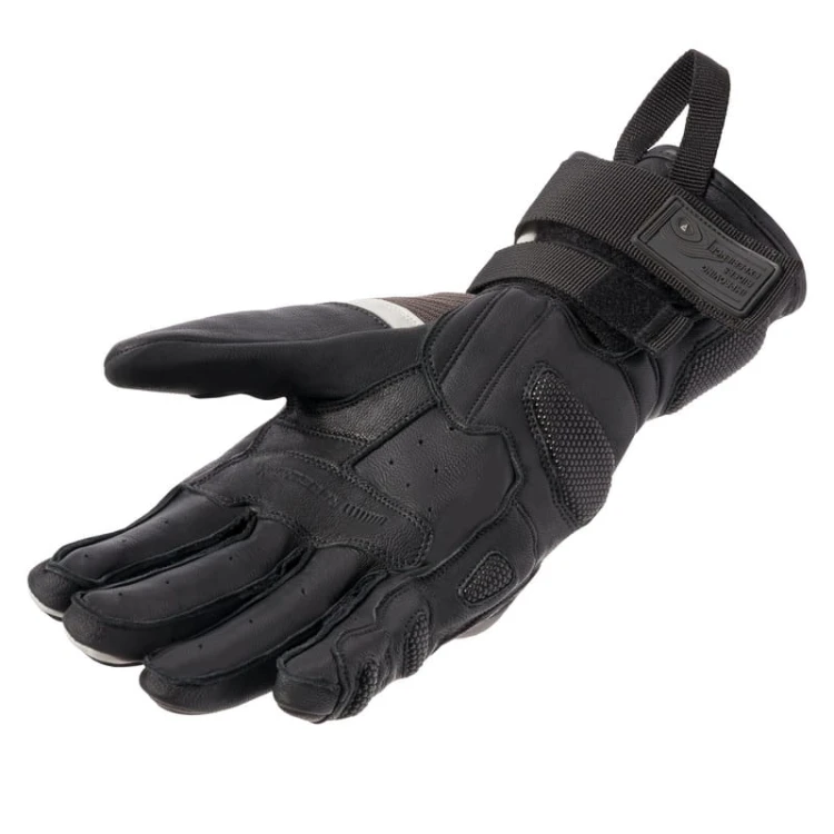 Rękawice Skórzane Rebelhorn Range Black-Light Grey #2.jpg