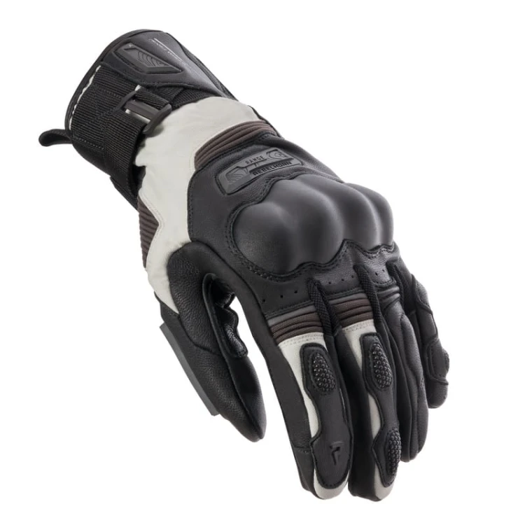 Rękawice Skórzane Rebelhorn Range Black-Light Grey #1.jpg