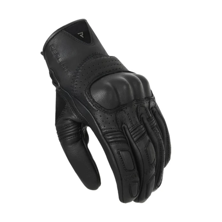 RĘKAWICE SKÓRZANE REBELHORN THUG II LADY PERFOROWANE BLACK #1.jpg