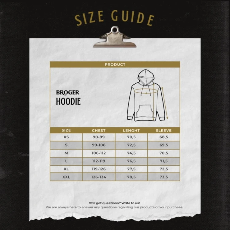 BLUZA Z KAPTUREM BROGER MOTO BLACK #Roz.jpg