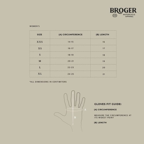 RĘKAWICE SKÓRZANE BROGER FLORIDA LADY BLACK #Roz.jpg