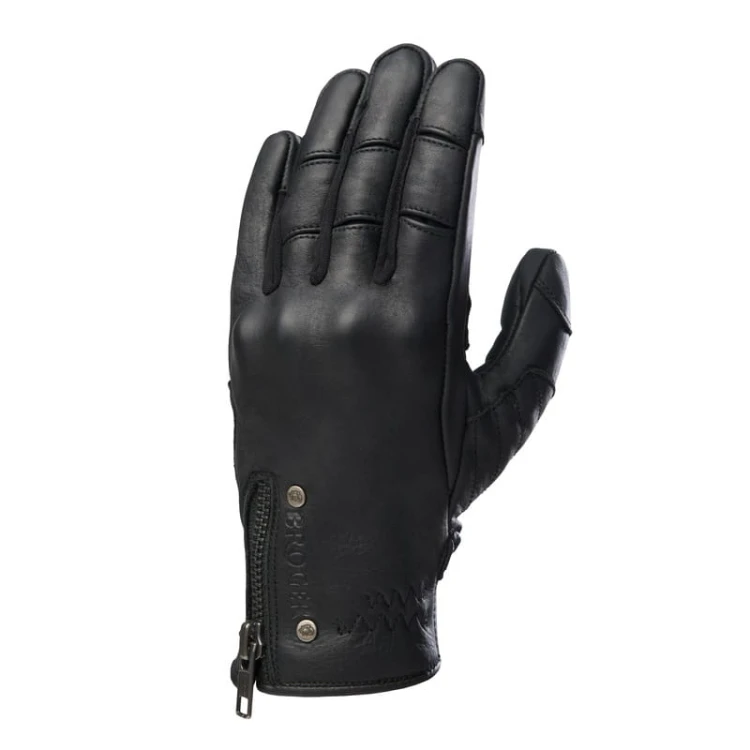 RĘKAWICE SKÓRZANE BROGER FLORIDA LADY BLACK #1.jpg