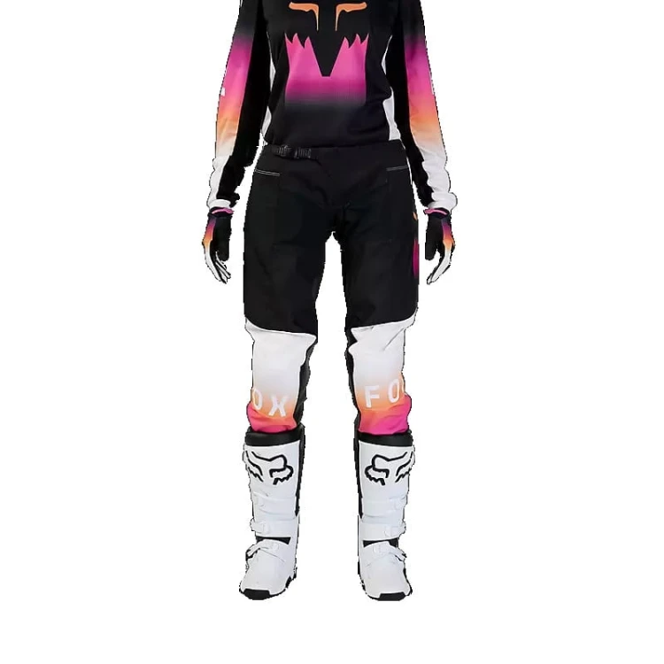 SPODNIE FOX LADY 180 FLORA BLACK-PINK #2.jpg