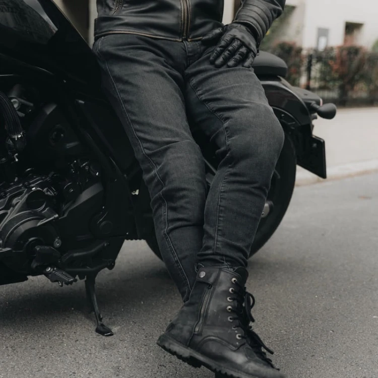 SPODNIE JEANS REBELHORN NOMAD TAPERED FIT WASHED BLACK #2.jpg