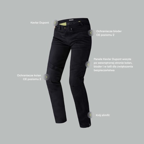 SPODNIE JEANS REBELHORN RAGE II TAPERED FIT WASHED BLACK #5.jpg