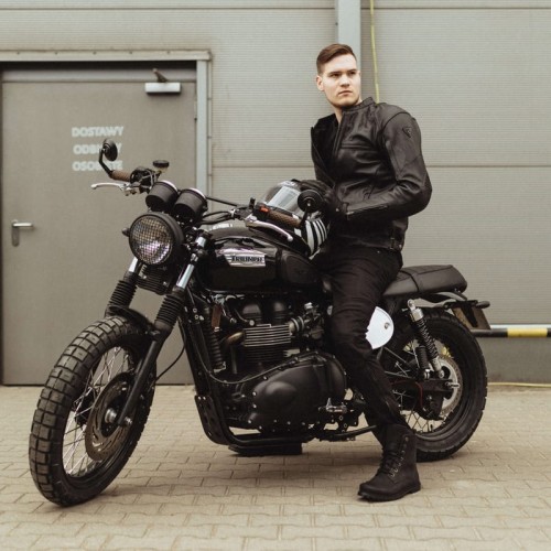 SPODNIE JEANS REBELHORN RAGE II TAPERED FIT WASHED BLACK #3.jpg