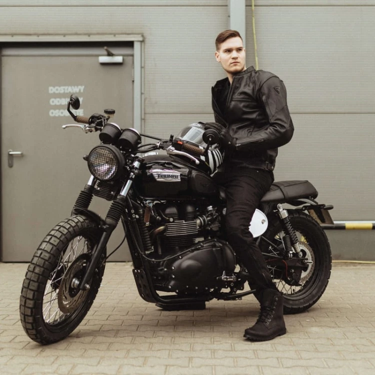 SPODNIE JEANS REBELHORN RAGE II TAPERED FIT WASHED BLACK #3.jpg