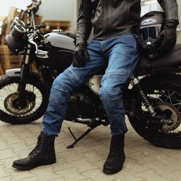 SPODNIE JEANS REBELHORN RAGE II TAPERED FIT WASHED BLUE #3.jpg