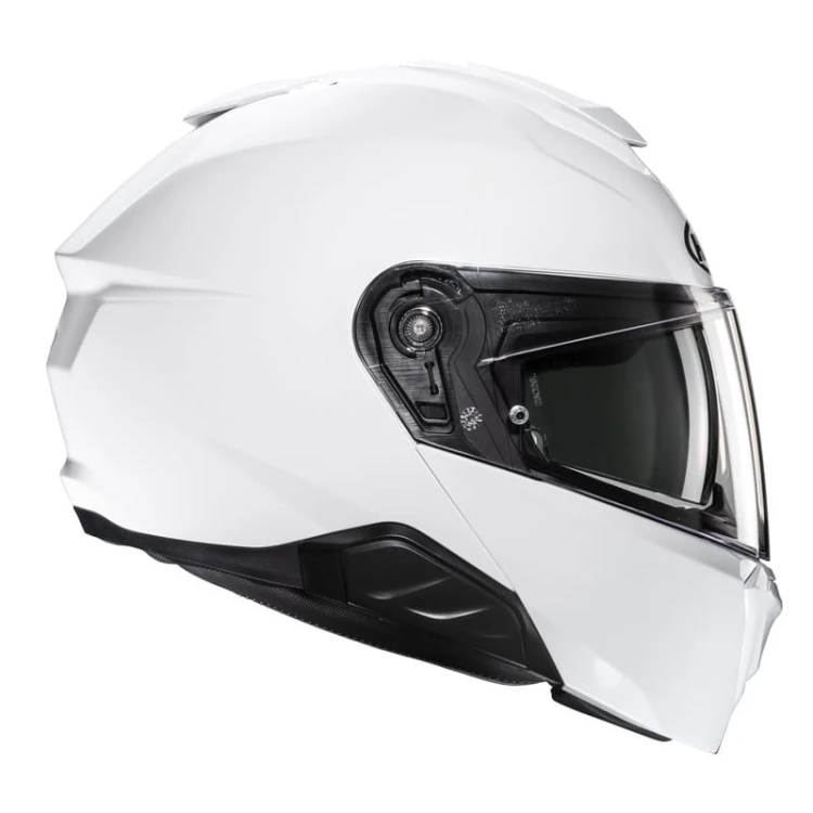 Kask Hjc I91 Solid Pearl White #4.jpg