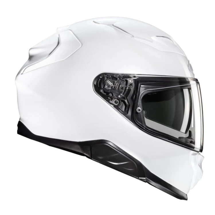 KASK HJC F71 SOLID PEARL WHITE #4.jpg
