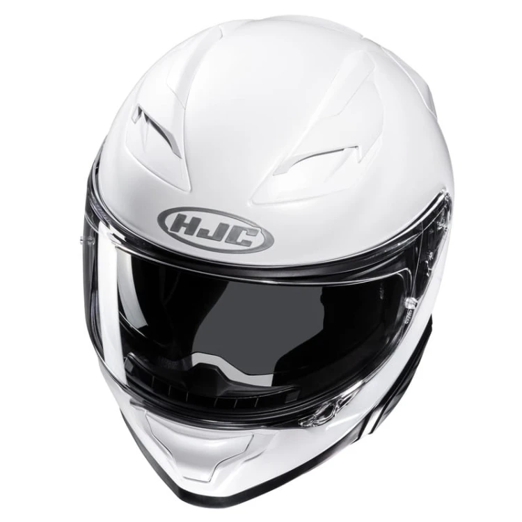 KASK HJC F71 SOLID PEARL WHITE #1.jpg