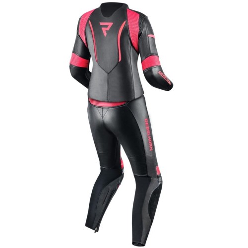 SPODNIE SKÓRZANE REBELHORN REBEL LADY PINK-BLACK #3.jpg