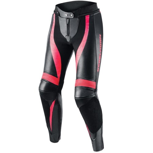 SPODNIE SKÓRZANE REBELHORN REBEL LADY PINK-BLACK.jpg