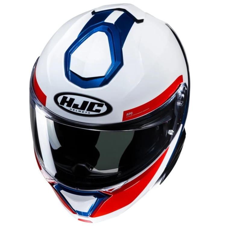 KASK HJC I91 BINA WHITE-BLUE #1.jpg