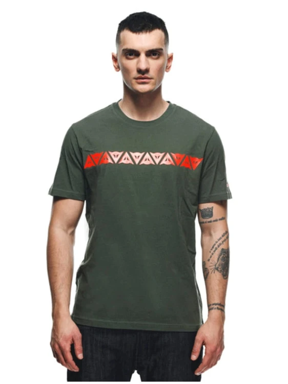T-shirt Dainese Stripes GREEN-RED #2.jpg