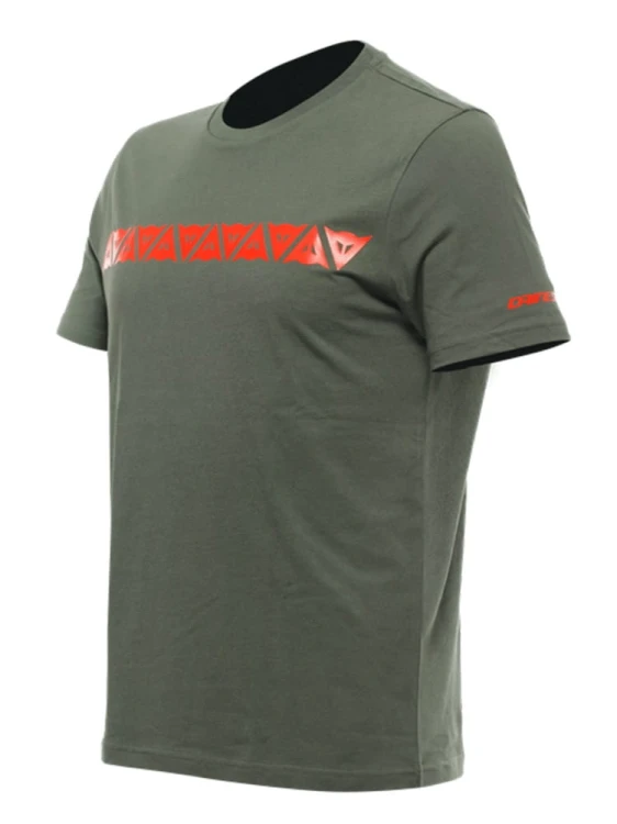 T-shirt Dainese Stripes GREEN-RED.jpg
