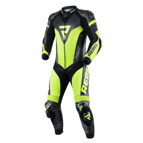 Kombinezon Skórzany Rebelhorn Rebel Black-Flo Yellow.jpg