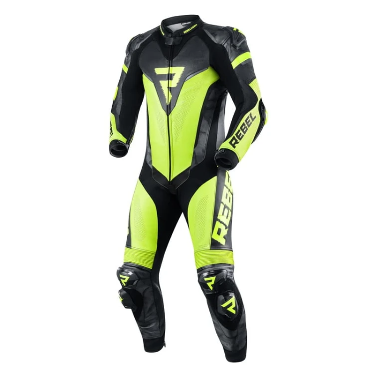 Kombinezon Skórzany Rebelhorn Rebel Black-Flo Yellow.jpg