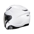 KASK HJC F31 SOLID PEARL WHITE #3.jpg
