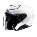 KASK HJC F31 SOLID PEARL WHITE #1.jpg
