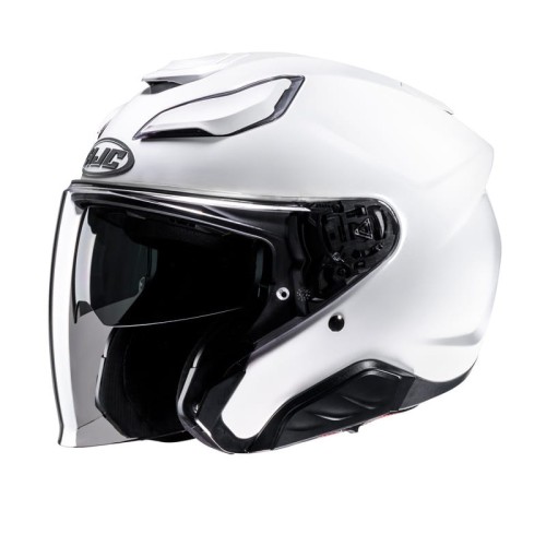 KASK HJC F31 SOLID PEARL WHITE #1.jpg