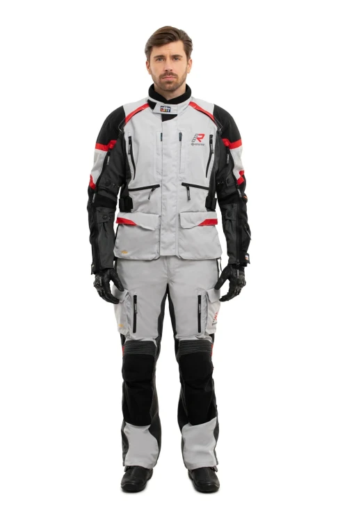 Kurtka tekstylna Rukka Madagasca-R GTX Grey-Black-Red #5.jpg