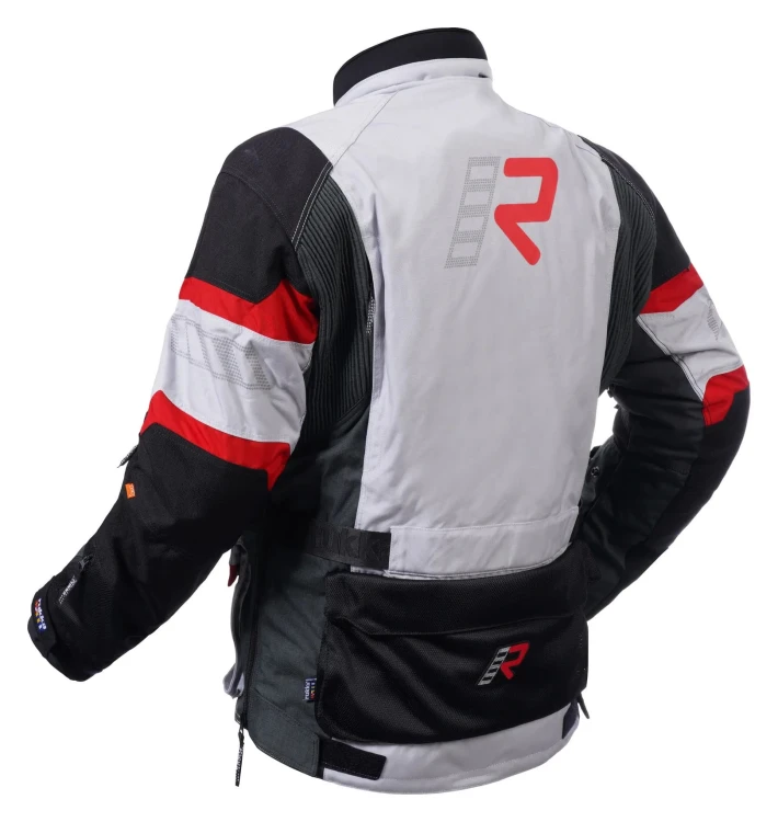 Kurtka tekstylna Rukka Madagasca-R GTX Grey-Black-Red #1.jpg