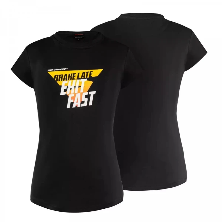 T-Shirt SHIMA Faster Lady Black #2.jpg