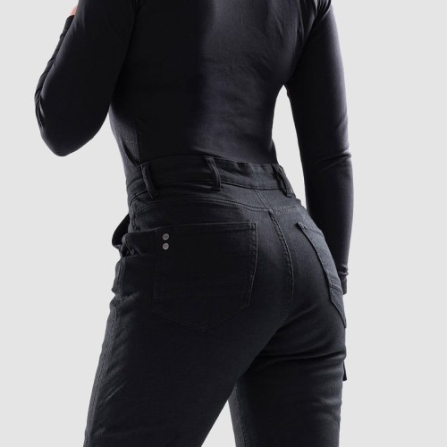SPODNIE JEANS OZONE JANE LADY JOGGER FIT BLACK #4.jpg