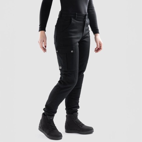 SPODNIE JEANS OZONE JANE LADY JOGGER FIT BLACK #3.jpg