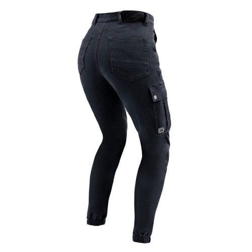 SPODNIE JEANS OZONE JANE LADY JOGGER FIT BLACK #1.jpg