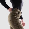SPODNIE JEANS OZONE JANE LADY JOGGER FIT OLIVE #5.jpg